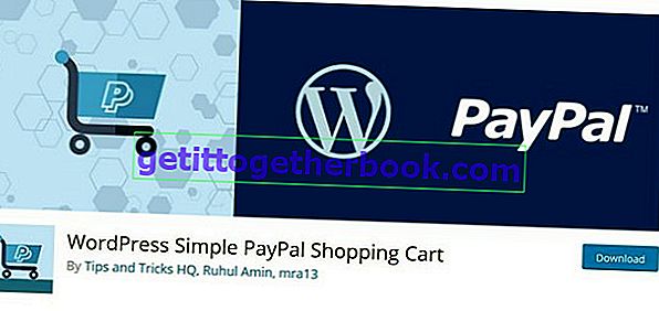 Troli Belanja Mudah PayPal WordPress