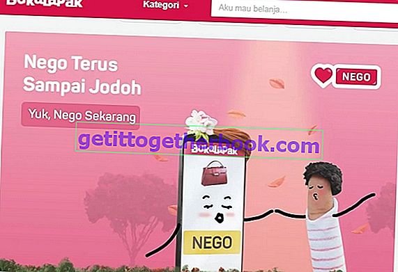 Уебсайт за електронна търговия на Bukalapak