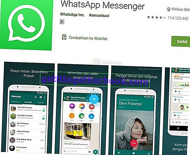 актуализиране на WhatsApp