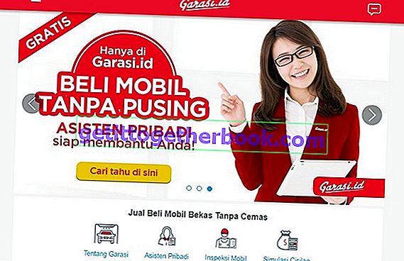 Garasi.id의 자동차 구매 및 판매 사이트