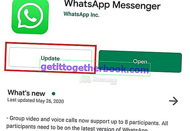 วิธีอัปเดต WhatsApp บน Android