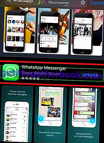 วิธีอัพเดท WhatsApp บน iPhone