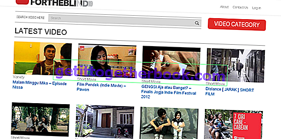 YoutubeForTheBlind, Laman Video Dalam Talian untuk Orang Buta
