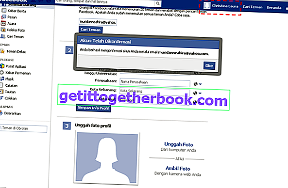 facebook4の登録方法